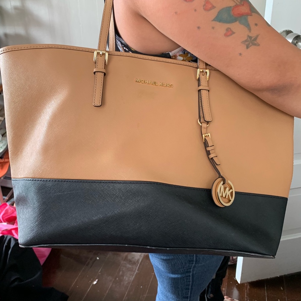Michael Kors large Jet Set tote!
